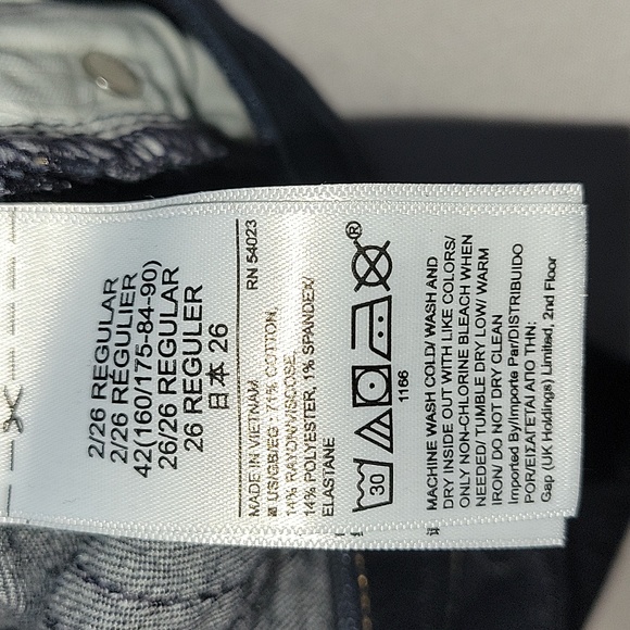 NWT - Gap True Skinny Mid Rise Jeans - Picture 7 of 8